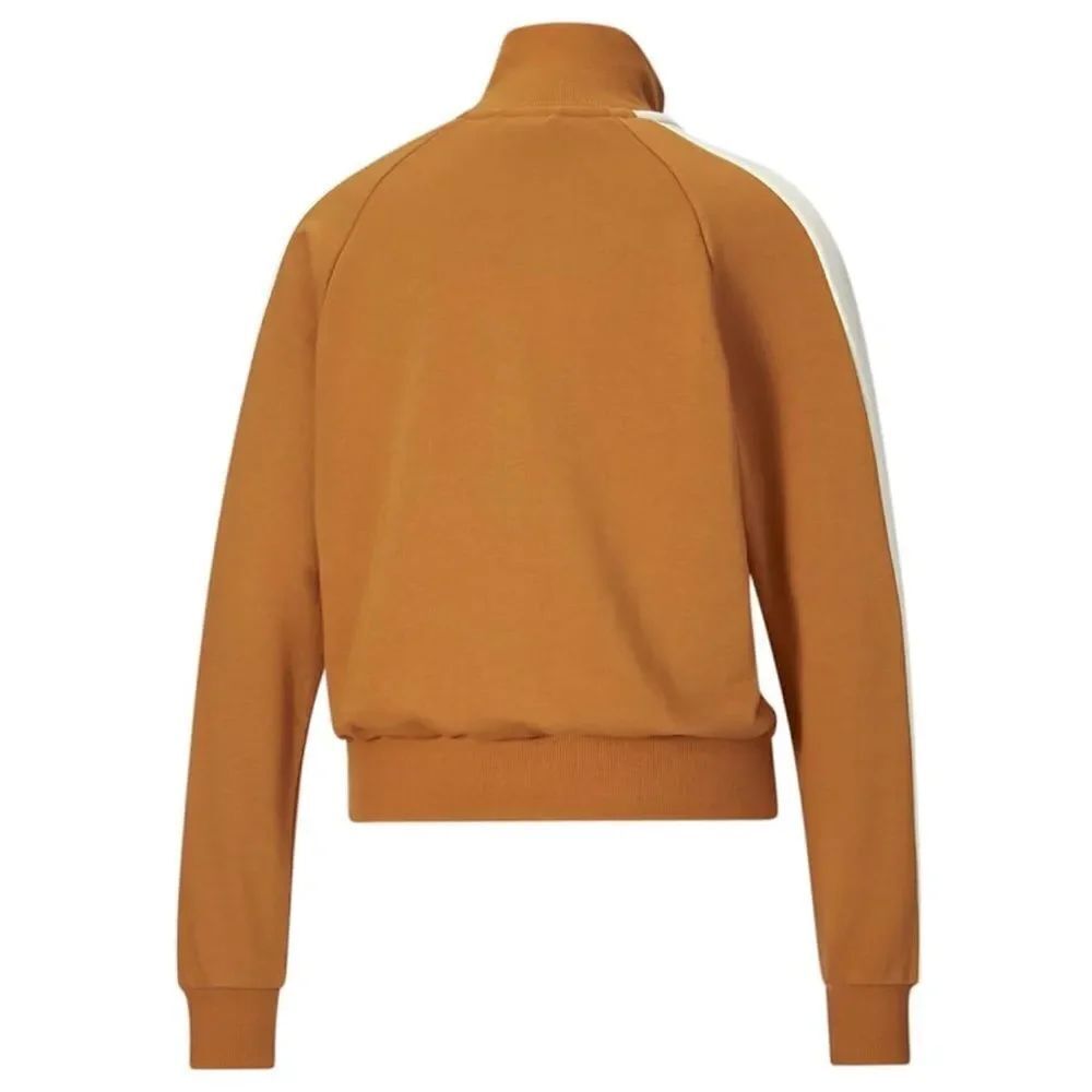 Puma Brown-orangish and White Classic T7 Tracksuit - Picture 3 of 15